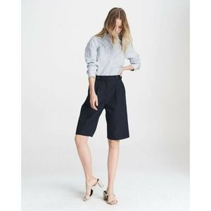 350$ Rag and Bone Womens Luca Twill Shorts in Navy Size 10